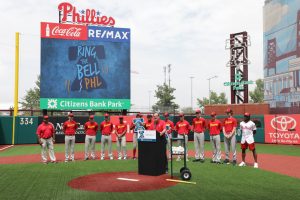 Ring the Bell PHL Phillies field